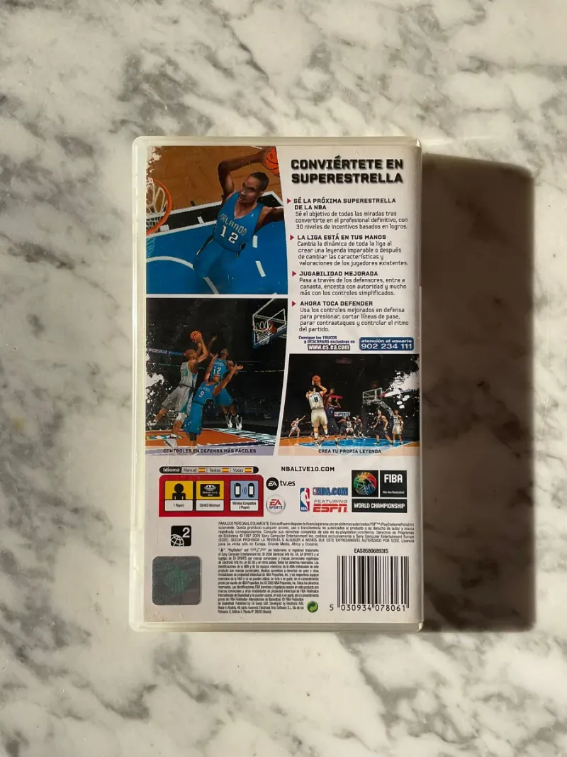 NBA Live 10 PSP afbeelding 3