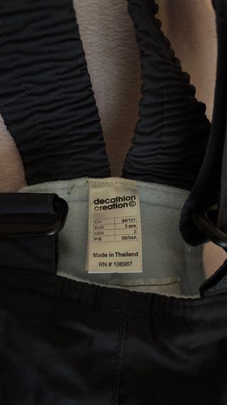 Gonnellina da sci per bambini 2-3 anni. Decathlon