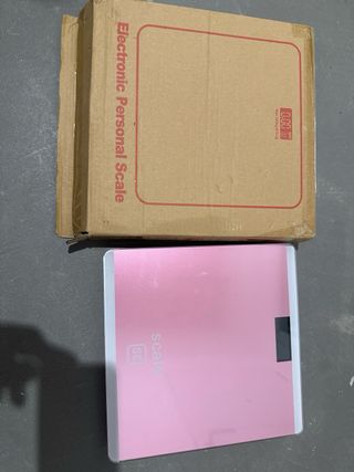 Báscula digital baño SE 180kg pantalla LCD + tempe