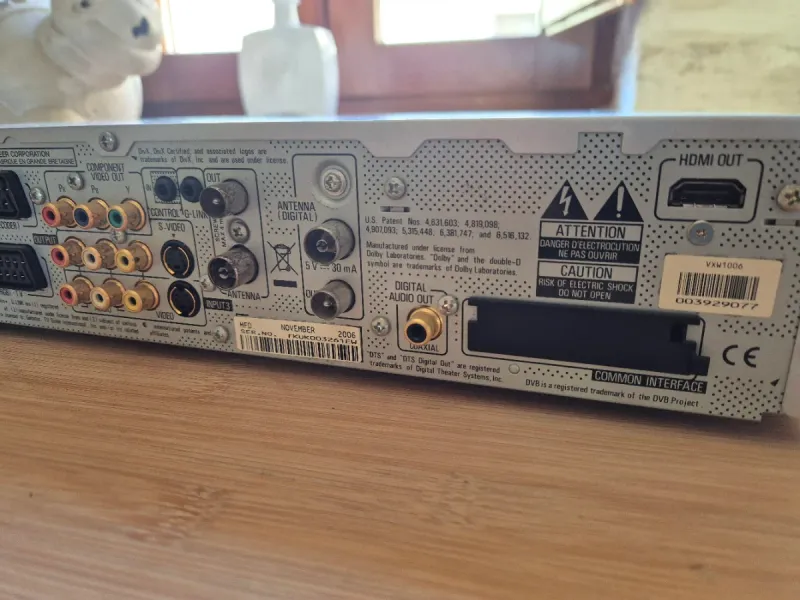 Grabador DVD Pioneer DVB-T HDMI afbeelding 5