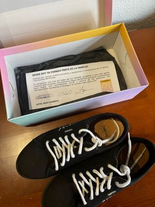 Zapatillas Timpers Negras Talla 39