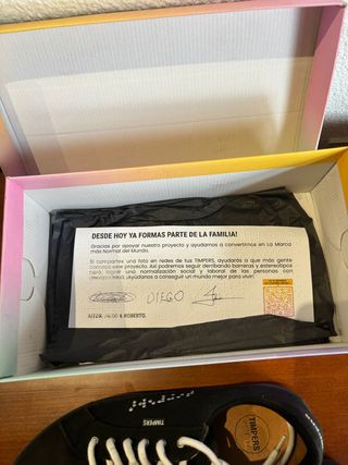 Zapatillas Timpers Negras Talla 39