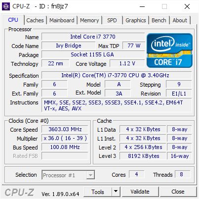 Placa Base MSI H61M-P31(G3) + Intel i7-3770 afbeelding 2