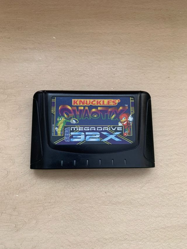 Knuckles' Chaotix Sega 32X Cartucho