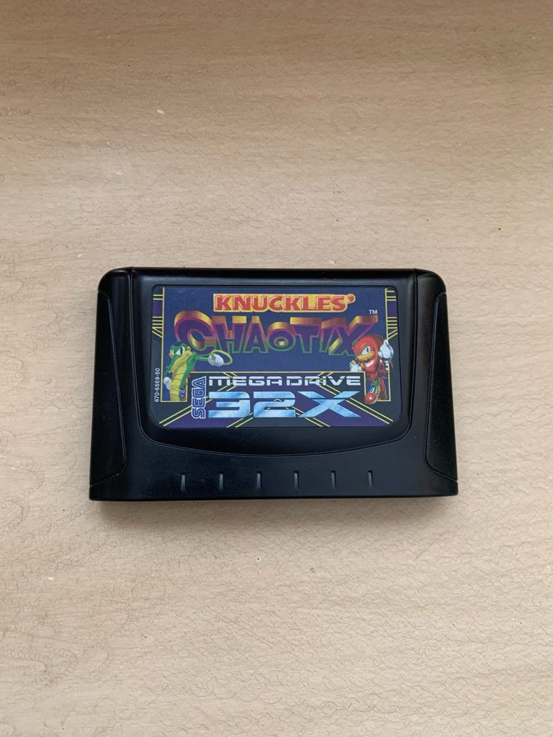 Knuckles' Chaotix Sega 32X Cartucho