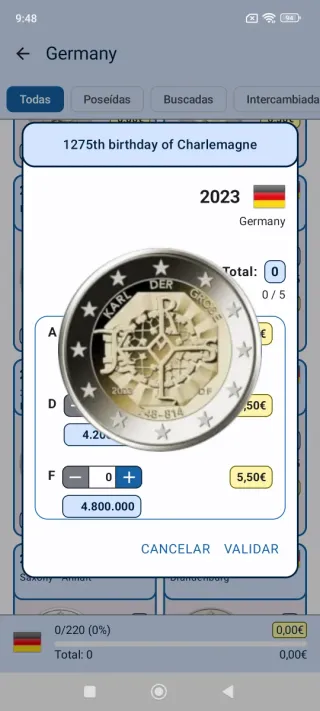 Monedas Alemania Conmemorativas dos euros