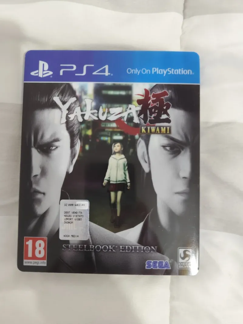 Yakuza Kiwami PS4 Steelbook Edition