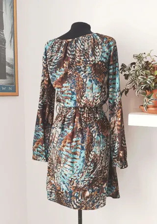 Vestido satinado Fórmula Joven Talla 38