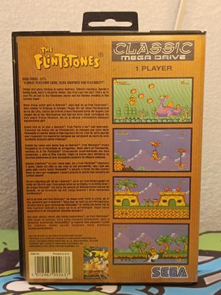 The Flintstones Mega Drive PAL ESP Multi