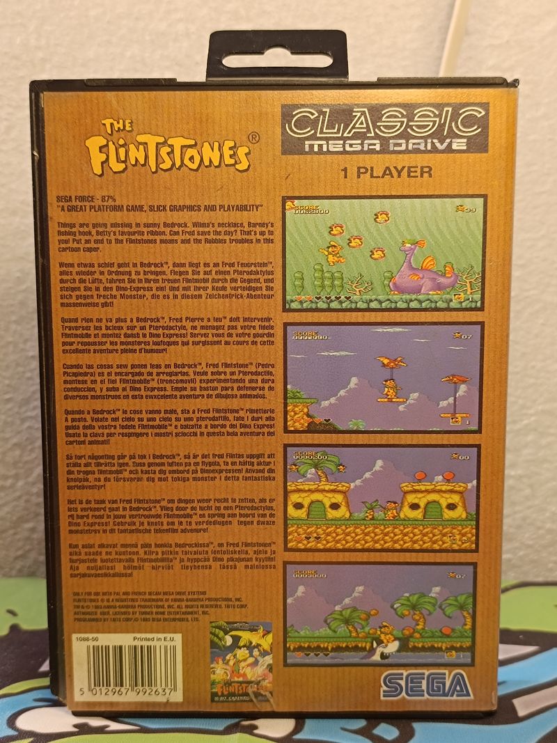 The Flintstones Mega Drive PAL ESP Multi afbeelding 8