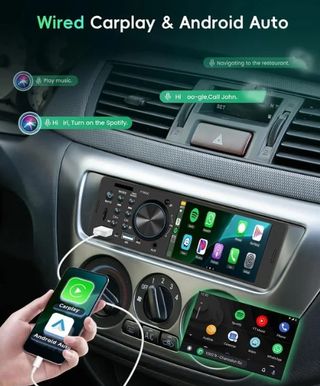 Radio Coche CarPlay Android SIN ABRIR