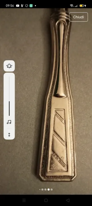 Set torta argento 1000