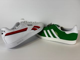 Adidas Gazelle y Reebok Court Retro Talla 45