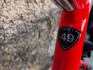 Bicicleta carretera Specialized Roja