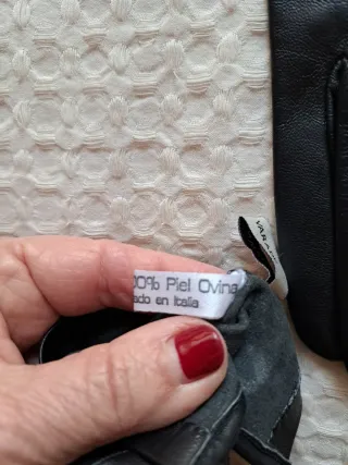 Guantes de Piel Varade Negros