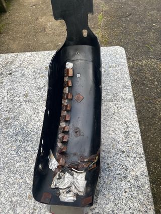 Guardabarros Harley Negro