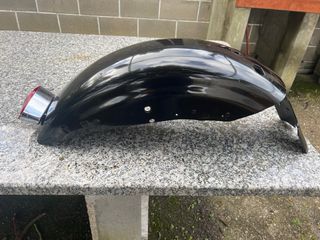 Guardabarros Harley Negro
