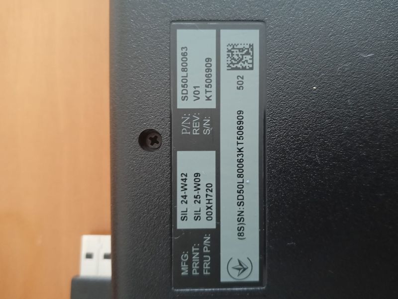 Teclado Lenovo Negro USB Nuevo afbeelding 3
