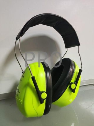 Orejeras de protección, 1 unidad/caja, verde