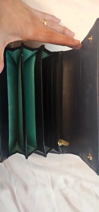 Cartera Tous Piel Beige y Negra