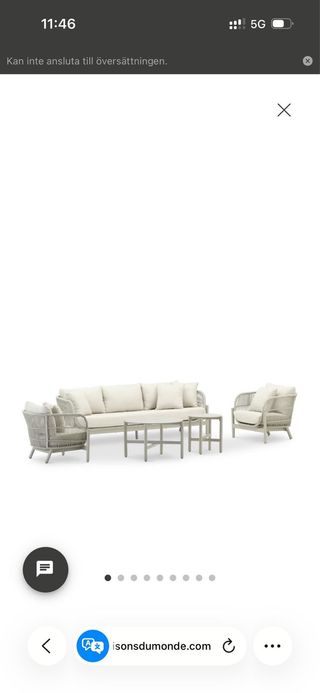 Conjunto de terraza Maison du Monde