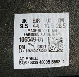 Puma King Pro 21 FG Leather Boots Size 44 Used