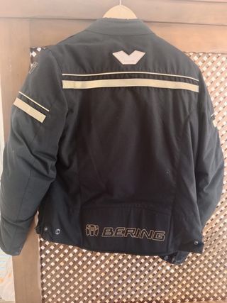 Chaqueta Bering Moto Mujer Negra