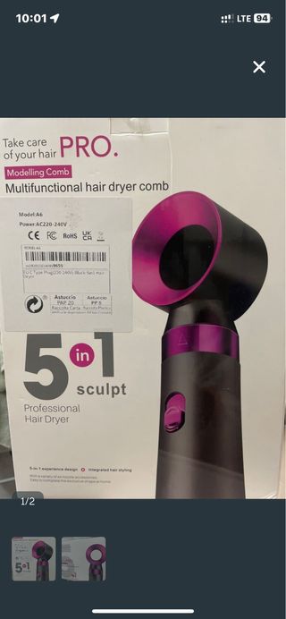 Secador de pelo multifuncional 5 en 1