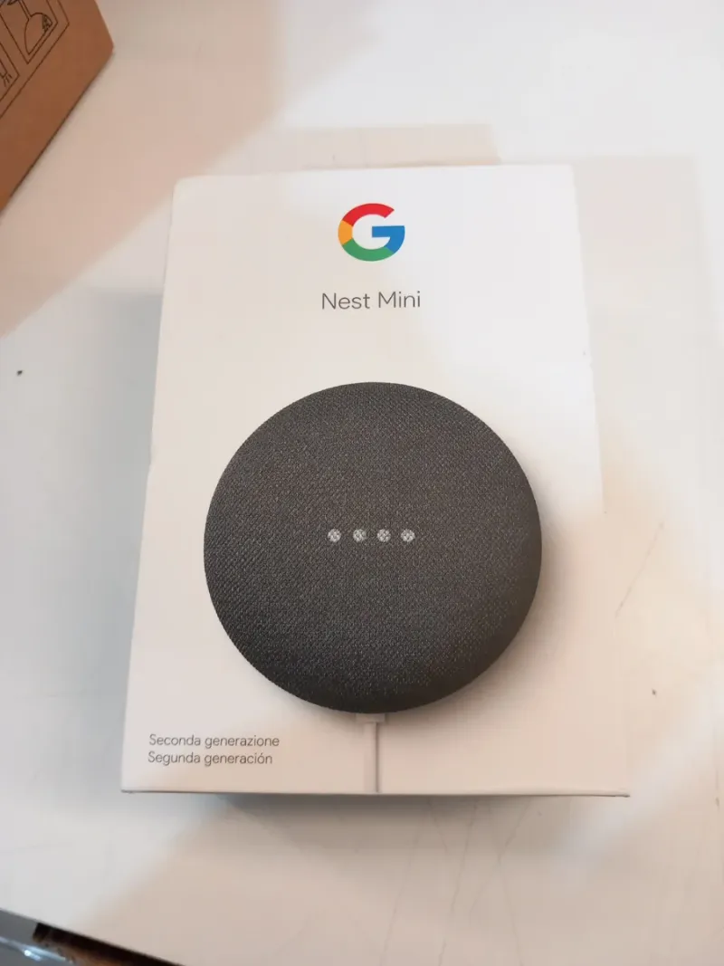 Google Nest Mini Gris Segunda Generación