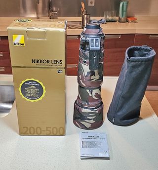 Teleobjetivo Nikon 200-500mm