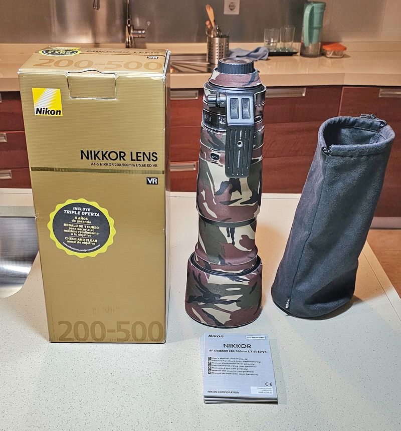 Teleobjetivo Nikon 200-500mm afbeelding 8