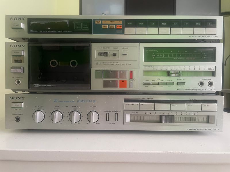 Cadena musical analógica Sony afbeelding 2