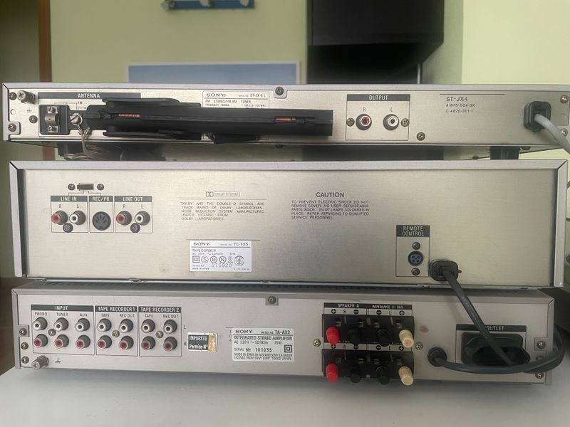 Cadena musical analógica Sony afbeelding 3