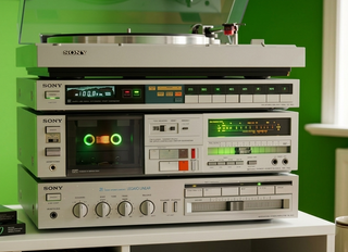 Equipo Sony Legato Linear 1981 Hi-Fi Vintage
