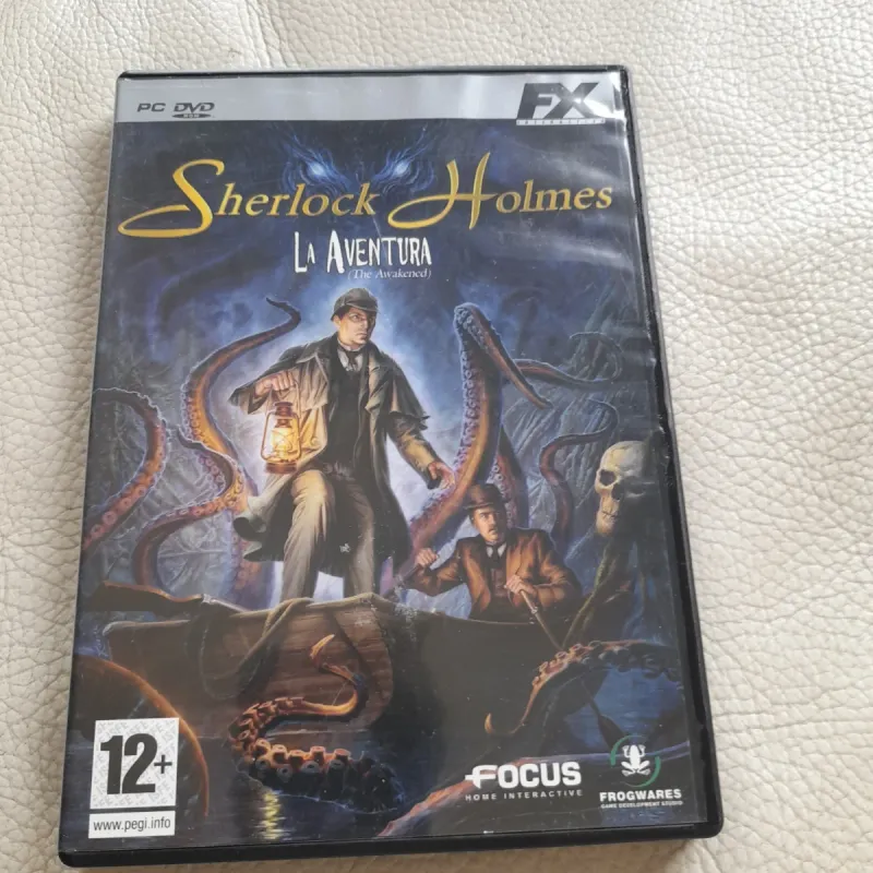 Sherlock Holmes La Aventura PC DVD