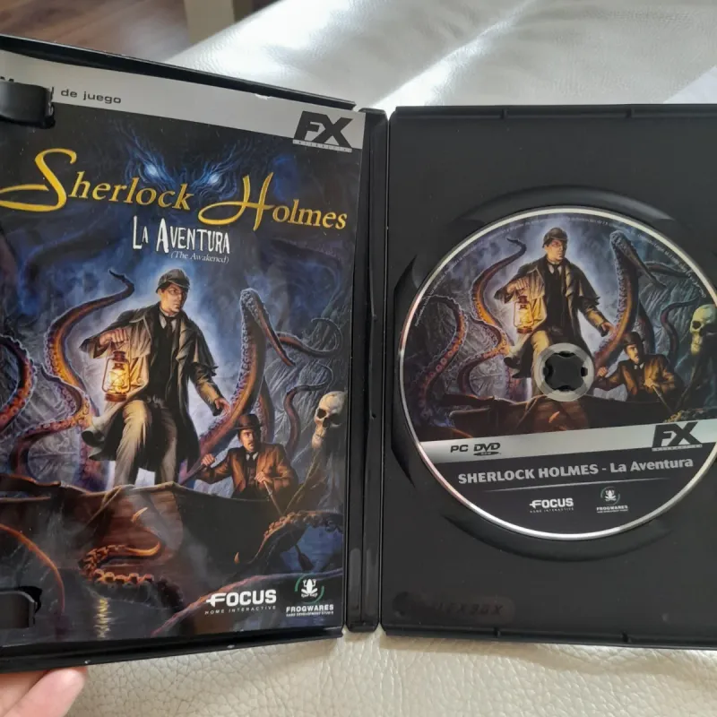 Sherlock Holmes La Aventura PC DVD afbeelding 3