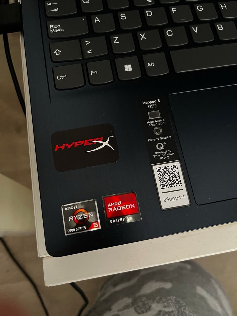 Portátil Gaming Lenovo Ryzen 5 512GB SSD M.2 afbeelding 3