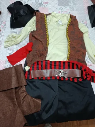 Disfraz Pirata Capitán Talla M y XXXL