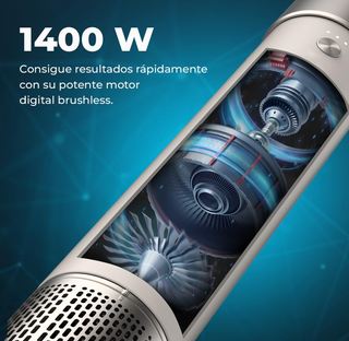 Cepillo Aire Multifunción Cecotec AirGlam