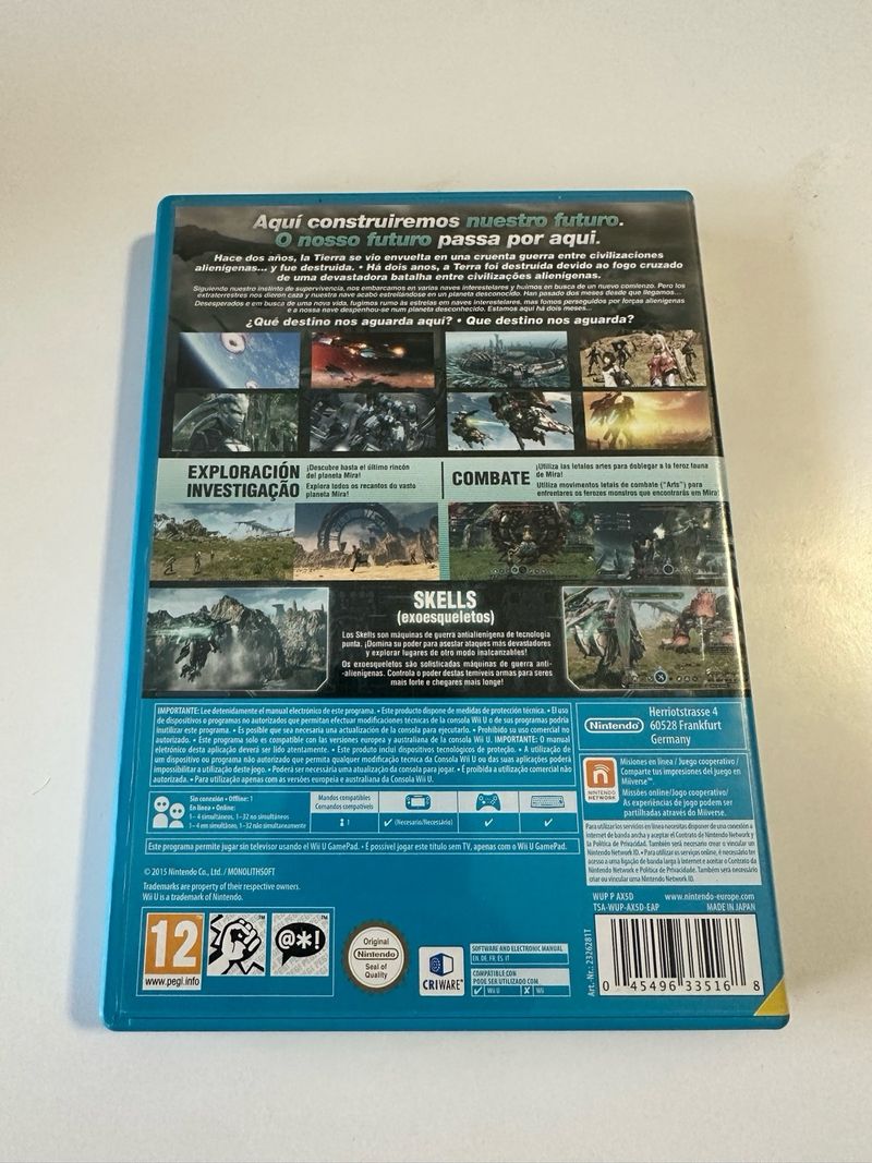 Xenoblade Chronicles X Wii U PAL España afbeelding 2