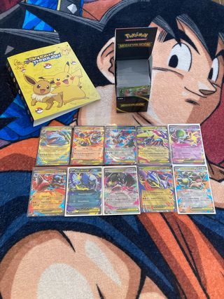 10 Cartas Pokémon Megaevolución EX Esp.