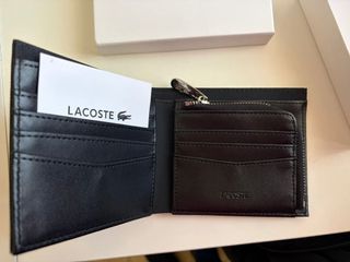 Cartera Lacoste Negra Elegante
