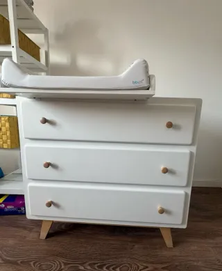Cómoda Sweet 3 cajones + Cambiador