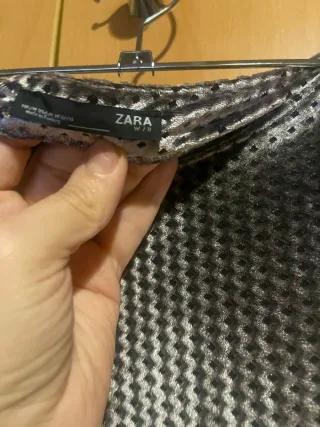 Blusa o vestido corto estampado