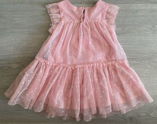 Vestido rosa Mayoral 3 años comunión bodas