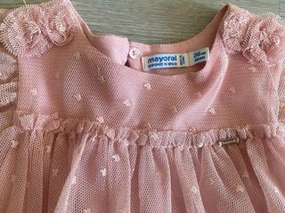 Vestido rosa Mayoral 3 años comunión bodas
