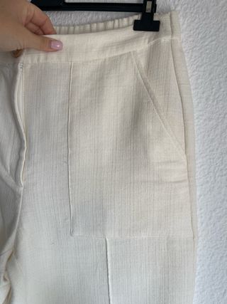 Pantalón Zara Beige