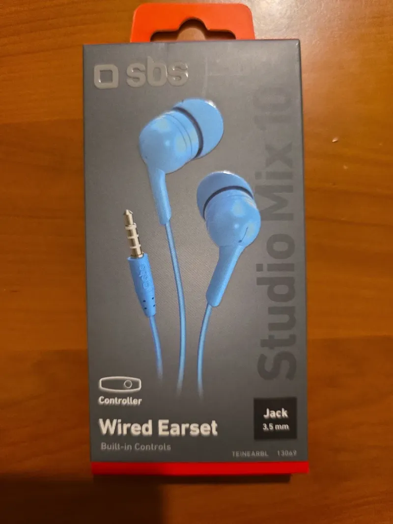 Auriculares SBS Studio Mix 10 Jack 3,5mm