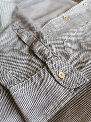 Camisa Springfield Hombre Manga Larga Gris