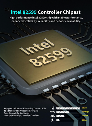 Tarjeta de red NICGIGA PCIe Ethernet 10G